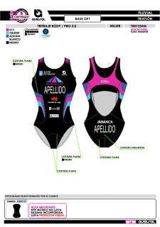 Tritraje Body PRO 2.0 - Negro 2