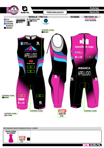 Tritraje PRO 2.0 - Logo Personales -...