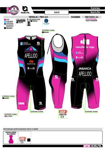 Tritraje PRO 2.0 - Negro