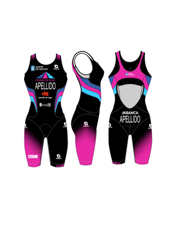 Tritraje PRO abierto 2.0 - Negro