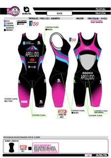 Tritraje PRO abierto 3.0 -... 2