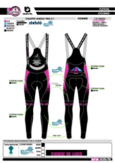 Culotte Largo PRO 3.1 - Negro 2