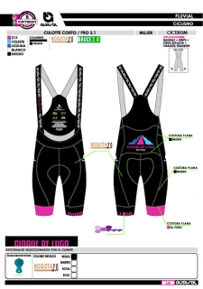 Culotte Corto PRO 3.1 - Negro 2