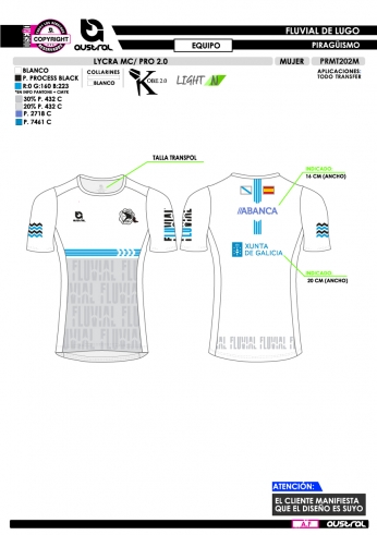 Lycra MC PRO 2.0 - Equipo - Blanco