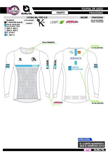 Lycra ML PRO 2.0 - Equipo - Blanco