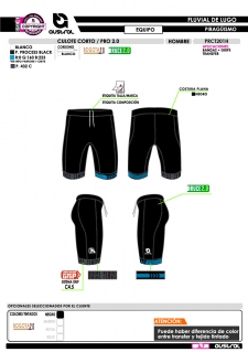 Culote Corto PRO 2.0 - Negro 2
