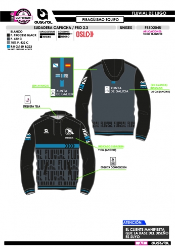 Sudadera Capucha PRO 2.3 - Equipo -...