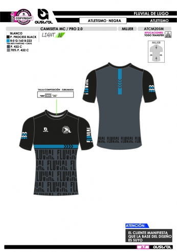 Camiseta MC PRO 2.0 - Negro