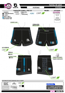 Pantalón Corto PRO 2.0 - Negro 2