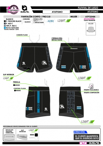 Pantalón Corto PRO 2.0 - Negro