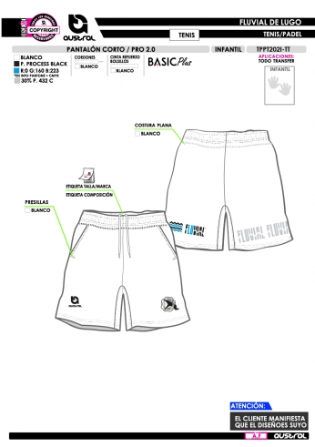 Pantalón Corto PRO 2.0 - Blanco