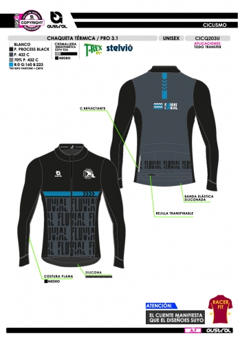 Chaqueta Térmica PRO 3.1 - Negro