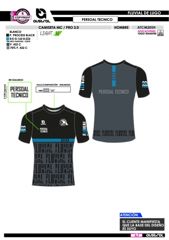 Camiseta MC PRO 2.0 - P. Técnico - Negro