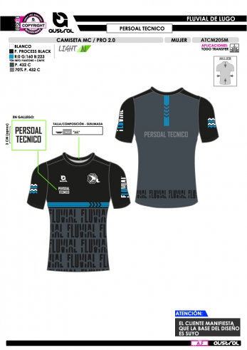 Camiseta MC PRO 2.0 - P. Técnico - Negro