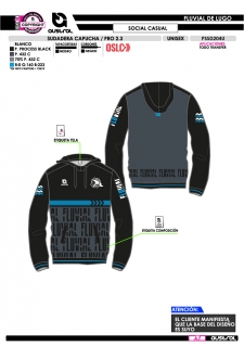 Sudadera Capucha PRO 2.3 -... 2