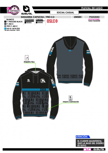 Sudadera Capucha PRO 2.3 - Negro