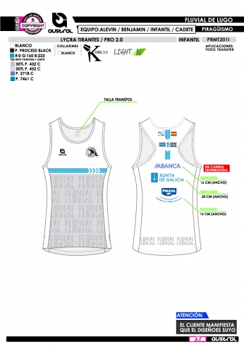 Lycra Tirantes PRO 2.0 - Escuelas -...