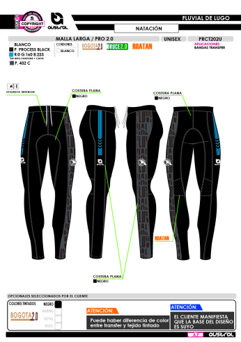Malla Larga PRO 2.0 - Negro