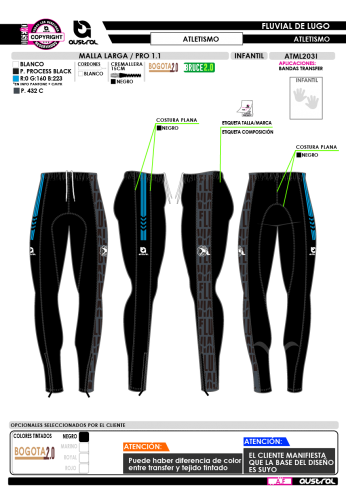 Malla Larga PRO 1.1 - Negro