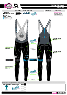 Culotte Largo PRO 3.1 - Negro 2