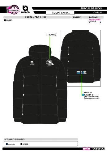 Parka PRO 1.1 IM - Negro