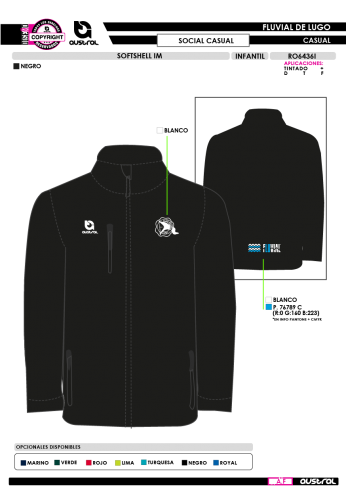 Softshell IM - Negro