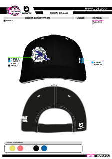 Gorra Deportiva IM - Negro 2