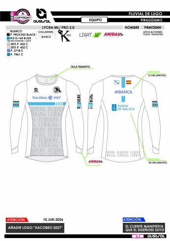 Lycra ML PRO 2.0 - Equipo - Blanco