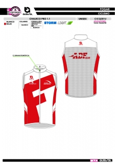 Chaleco PRO 1.1 - Rojo 2