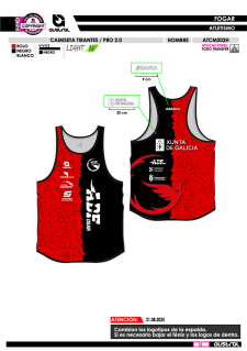 Camiseta Tirantes PRO 2.0 -... 2