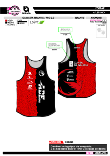 Camiseta Tirantes PRO 2.0 -... 2