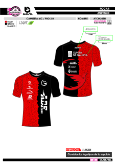 Camiseta MC PRO 2.0 - Rojo 2