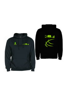 Sudadera Capucha IM - Negro