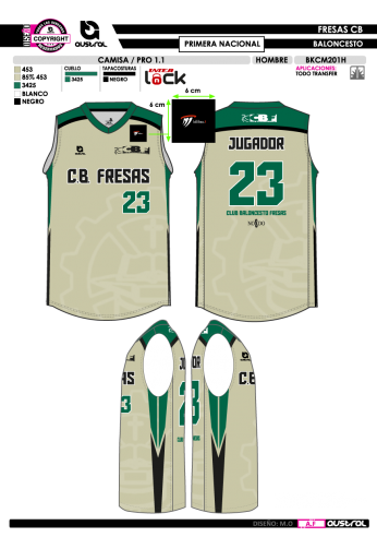 Camisa PRO 1.1 - Primera Nacional -...