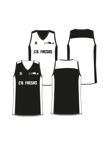 Camiseta Reversible - Negro