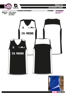 Camiseta Reversible - Negro 2