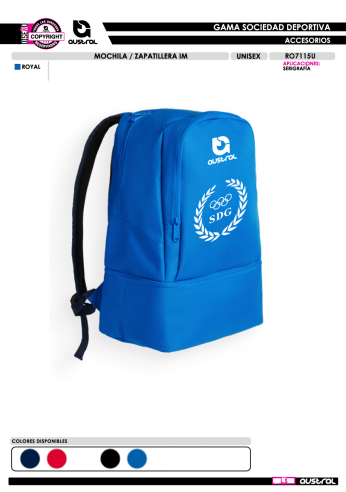 Mochila Zapatillera IM - Royal