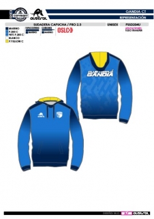 Sudadera Capucha PRO 2.3 -... 2