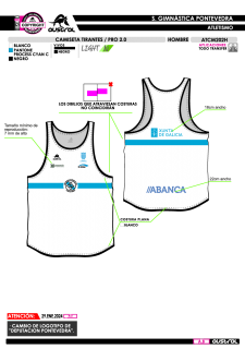 Camiseta Tirantes PRO 2.0 -... 2