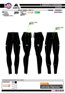 Malla larga PRO 1.1 - Negro 2