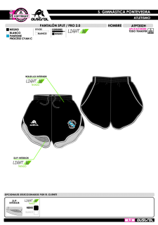 Pantalón Split PRO 2.0 - Negro 2