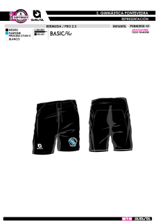 Bermuda PRO 2.3 - Negro 2