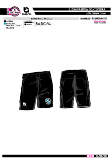 Bermuda PRO 2.3 - Negro 2