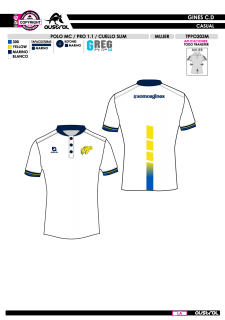 Polo MC PRO 1.1 Cuello Slim... 2