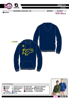 Sudadera Capucha IM - Marino 2