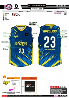 Camisa PRO 1.1 - LN1 Liga... 2