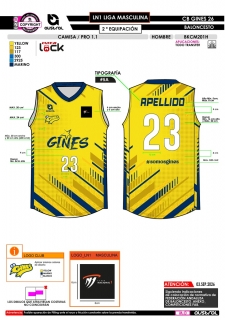 Camisa PRO 1.1 - LN1 Liga... 2
