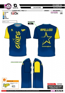 Camisa MC PRO 1.1 - LN1 -... 2