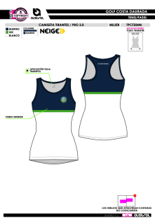 Camisa Tirantes PRO 3.0 -... 2