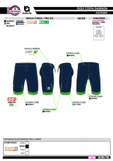 Malla Corta PRO 2.0 - Marino 2